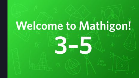 Welcome 3–5